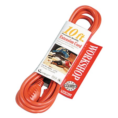 100FT SJTW 10/3 OUTDOOR EXTENSION CORD W/ LIGHTED END (YELLOW)