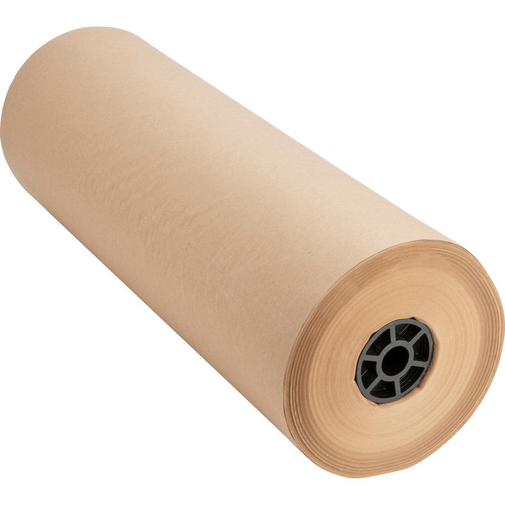Sparco Bulk Kraft Wrapping Paper - 24" Width x 1050 ft Length - 1 Wrap(s) - Kraft - Brown