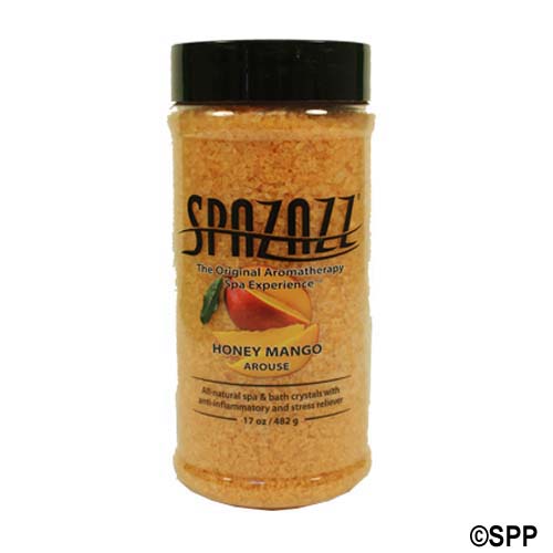 Fragrance, Spazazz, Crystals, Honey Mango, 17oz Jar