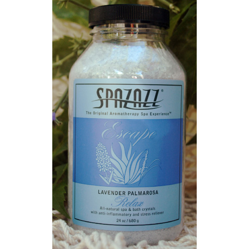 Fragrance, Spazazz, Crystals, Lavender Palmarosa, 22oz Jar