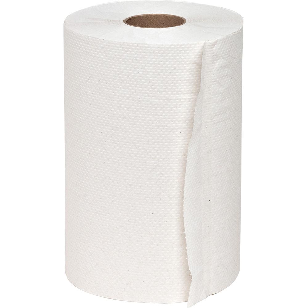 Special Buy Hardwound Roll Towels - 7.88" x 350 ft - White - Paper - For Restroom - 12 / Carton