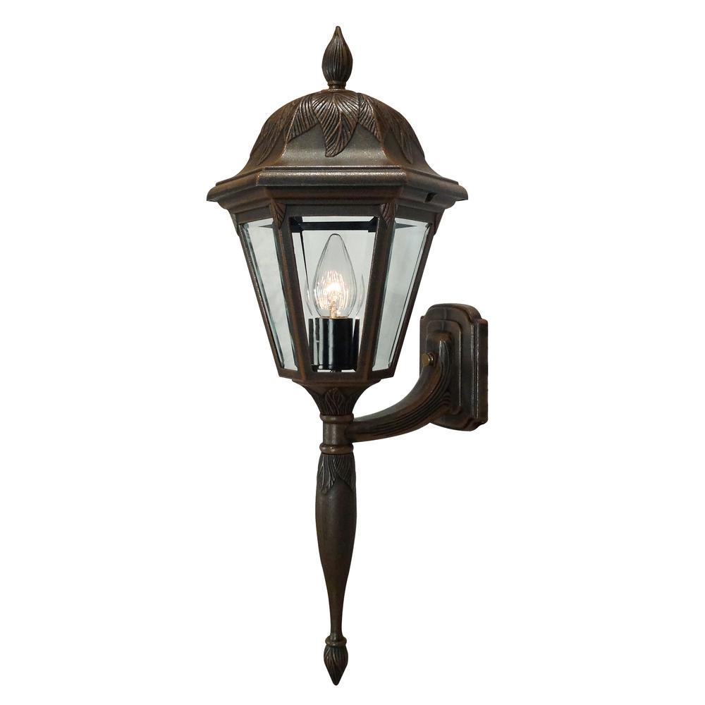 Floral 3945-CP-BV Large Bottom Mount Light Fixture with Long Tail