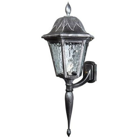 Floral 3945-SW-BV Large Bottom Mount Light Fixture with Long Tail