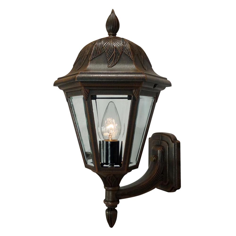 Floral 3947-CP-BV Large Bottom Mount Light Fixture with Short Tail