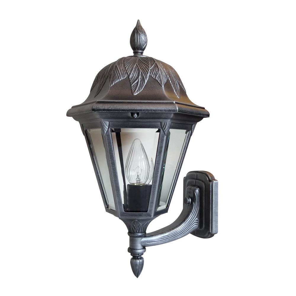 Floral 3947-SW-BV Large Bottom Mount Light Fixture with Short Tail