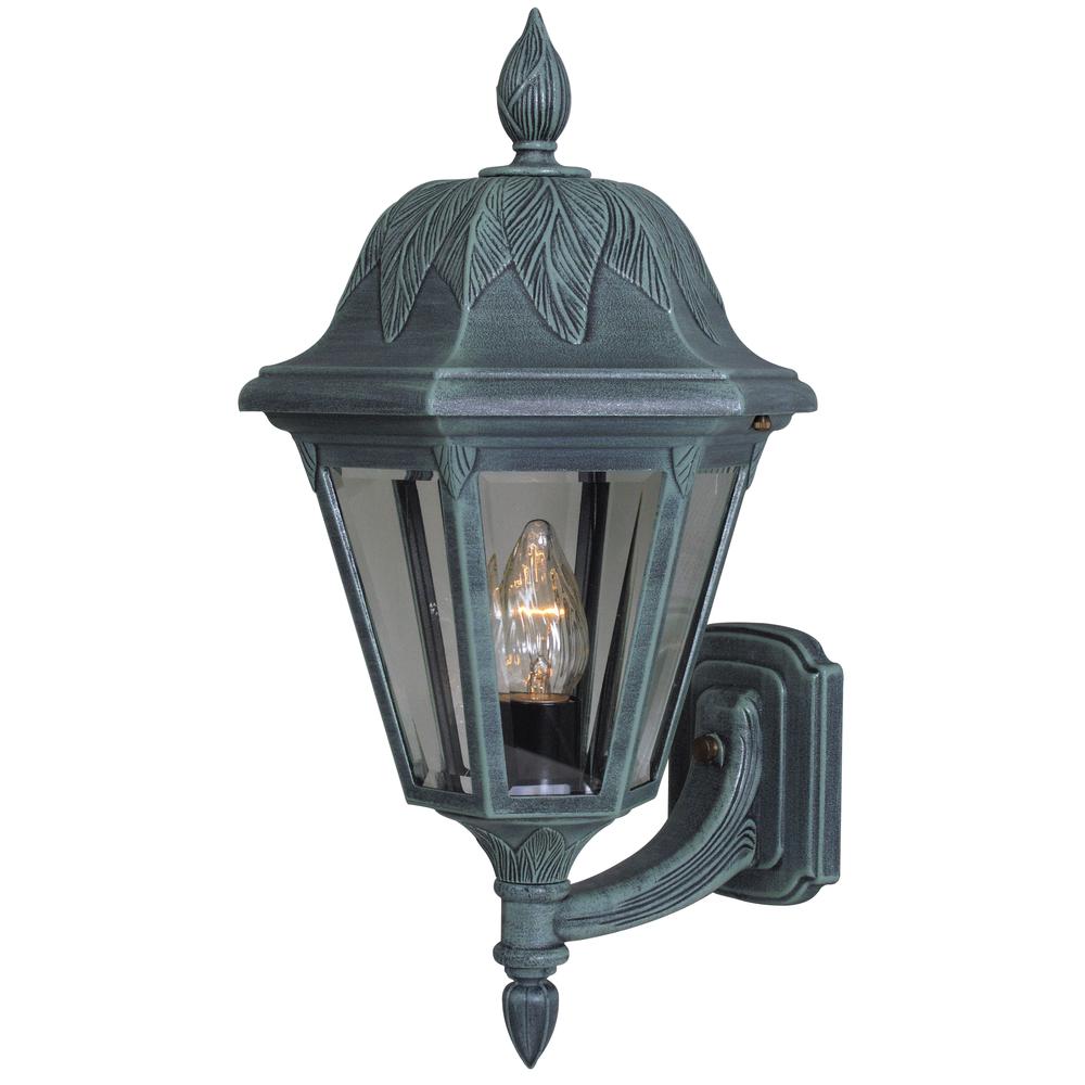 Floral 3947-VG-BV Large Bottom Mount Light Fixture with Short Tail
