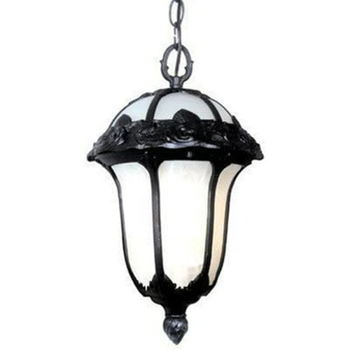 Rose Garden Large Pendent Light with Clear Seedy Glass