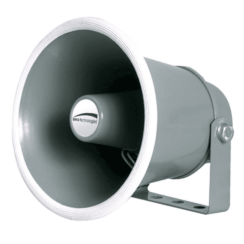 Speco- Weatherproof Pa Speaker 6In  8 Ohm  Gray  