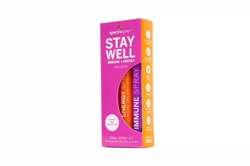 Stay Well Oral Spray Supplement Kit by SpectraSpray