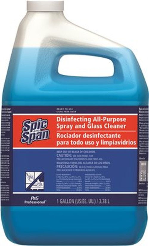 Spic and Span 3-in-1 All-Purpose Glass Cleaner - Concentrate Spray - 128 fl oz (4 quart) - Fresh Scent - 3 / Carton - Light Blue