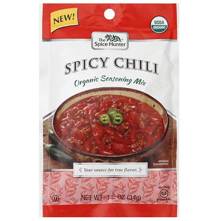 The Spice Hunter Organic Chili Mix Spicy (12x1.2 OZ)