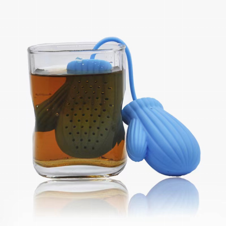 Tea Infuser - Silicone Tea Steeper In Funny Shape. Holds Loose Tea