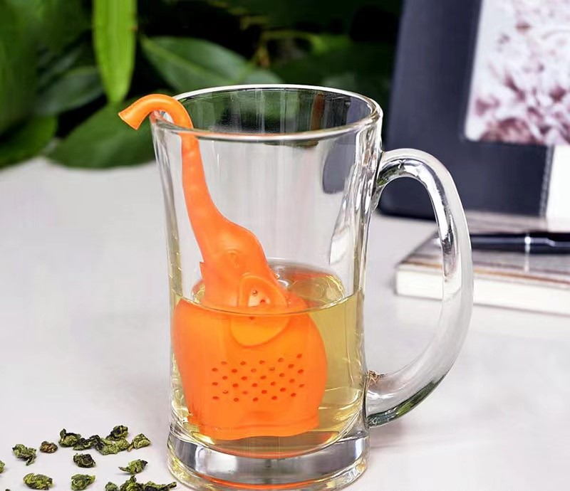 Tea Infuser - Silicone Tea Steeper In Funny Shape. Holds Loose Tea