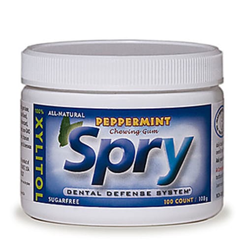 Spry Peppermint Gum (1x100 Ct)