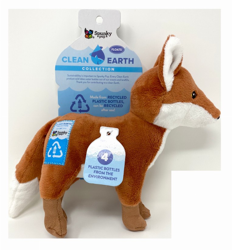 Clean Earth Plush Toy - LargeFox