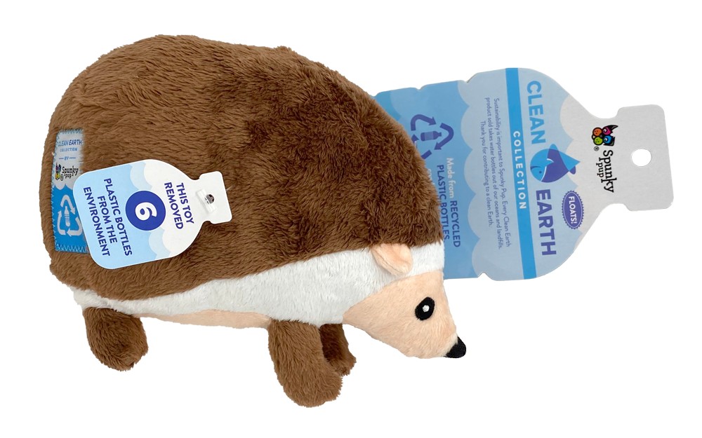 Clean Earth Plush Toy - LargeHedgehog