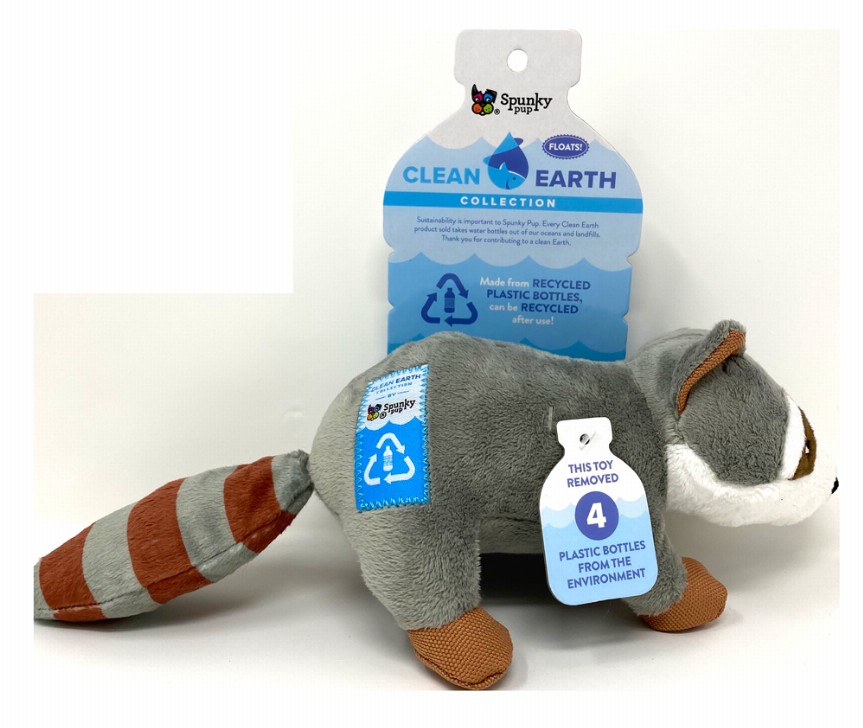 Clean Earth Plush Toy - LargeRaccoon