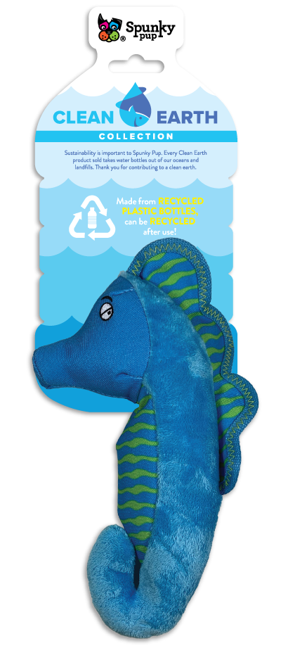 Clean Earth Plush Toy - LargeSeahorse