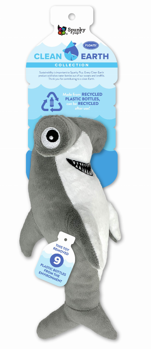 Clean Earth Plush Toy - LargeHammerhead Shark