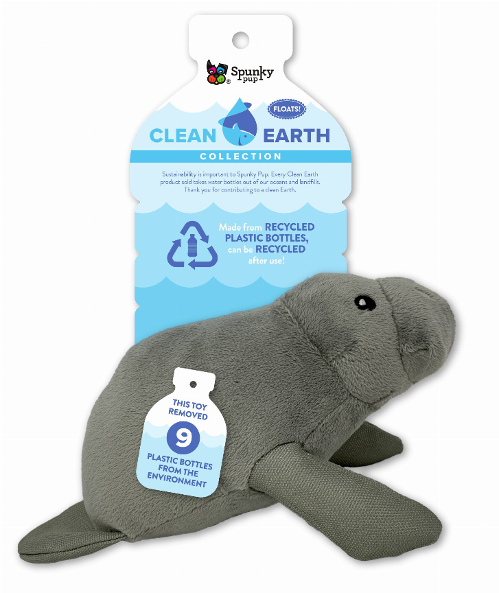 Clean Earth Plush Toy - LargeManatee