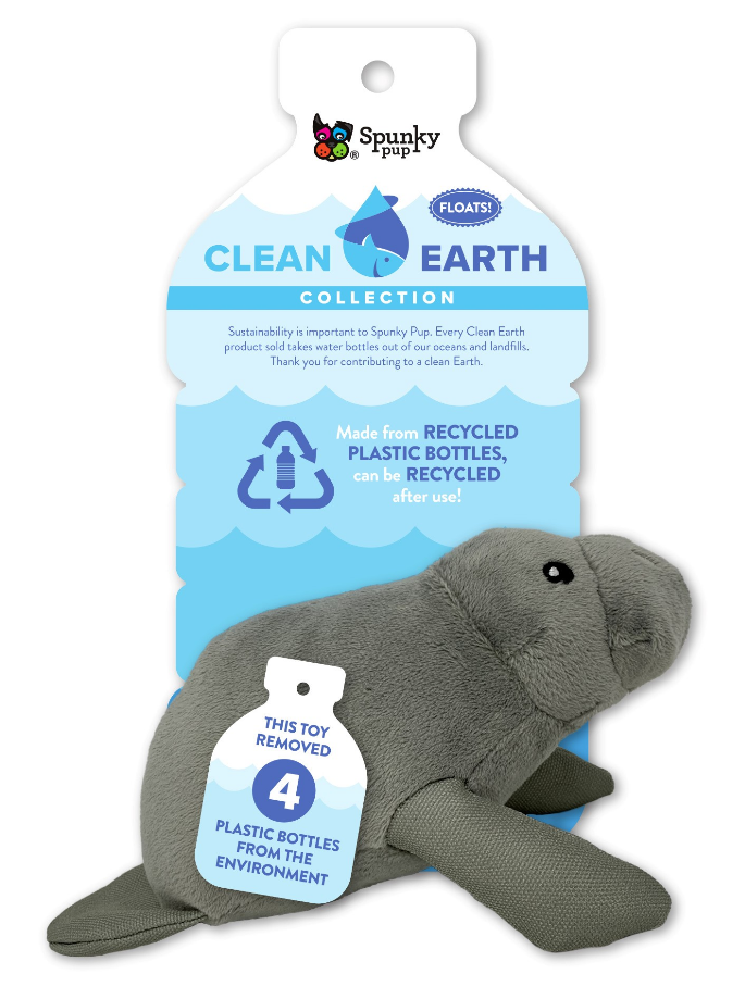Clean Earth Plush Toy - SmallManatee