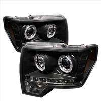09-14 F150 PROJECTOR HEADLIGHTS-HALOGEN MODEL ONLY ( NOT COMPATIBLE WITH XENON/H