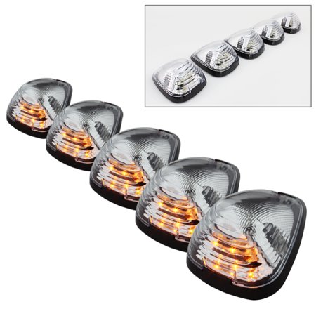 99-15 SUPERDUTY AMBER LED CAB ROOF LIGHTS - CLEAR