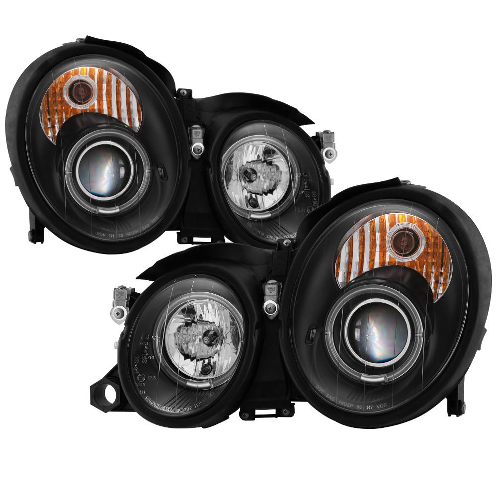 98-02 CLK PROJECTOR HEADLIGHTS-HALOGEN MODEL ONLY ( NOT COMPATIBLE WITH XENON/HI