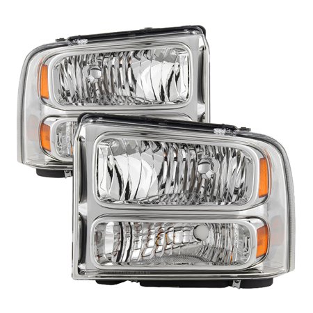 99-04 F250/F350/F450 SD/EXCURSION HEADLIGHTS(05-07 HARLEY STYLE CONVERT TO 99-0 DRIVE/PASS