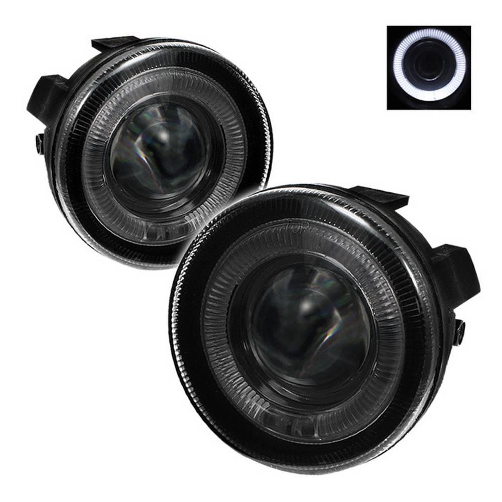 01-04 DAKOTA/01-03 DURANGO HALO PROJECTOR FOG LIGHTS W/SWITCH-SMOKE