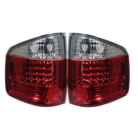 94-04 S10/SONOMA/96-00 HOMBRE LED TAIL LIGHTS-RED CLEAR
