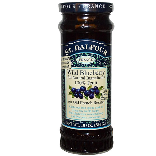 St. Dalfour Blueberry 100% Fruit Conserve (6x10 Oz)