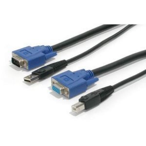 15' 2in1 USB KVM Cable