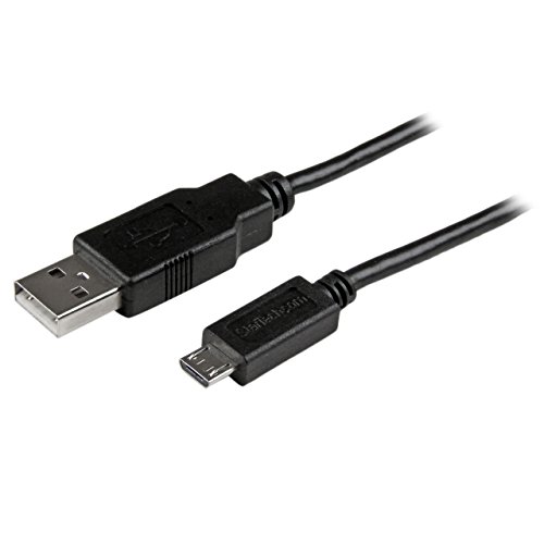 1' USB Slim Micro USB Cable