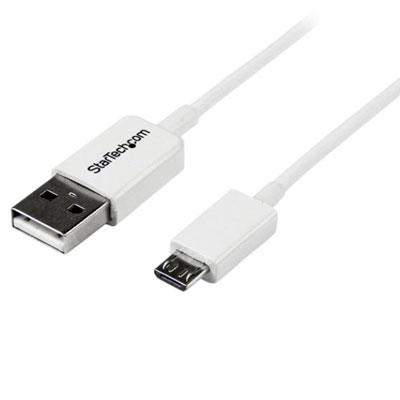 1m White USB to Micro USB Cable