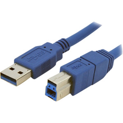 1' USB 3.0 Cable A to B M/M