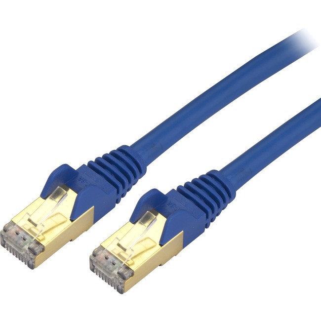 15ft Blue Cat6a STP Cable