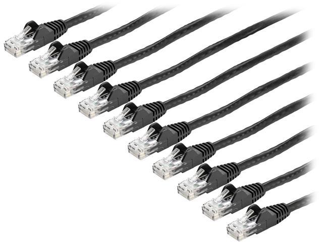 15 ft. CAT6 Cable Pack   Black