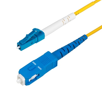 10m LC to SC OS2 Fiber Cable