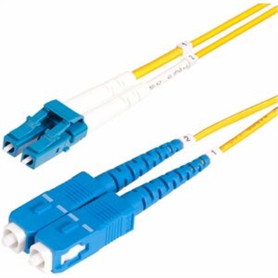 25m LC to SC OS2 Fiber Cable