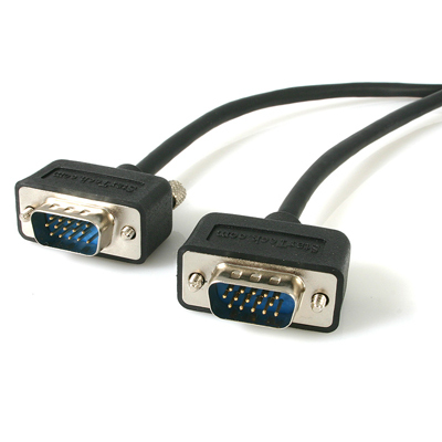 15' Thin VGA Monitor Cable