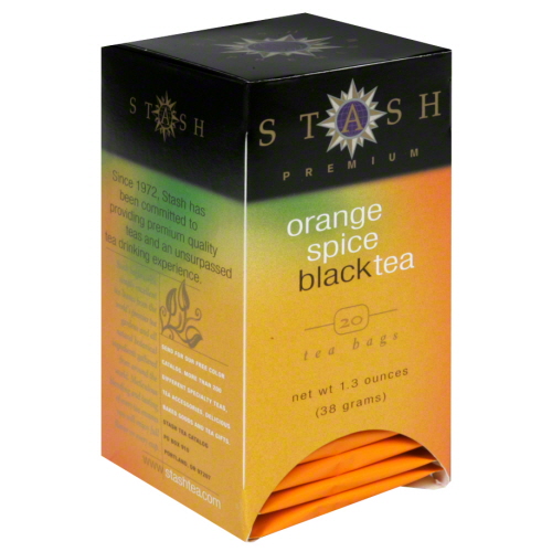 Stash Tea Orange Spc Black Tea (6x20BAG )
