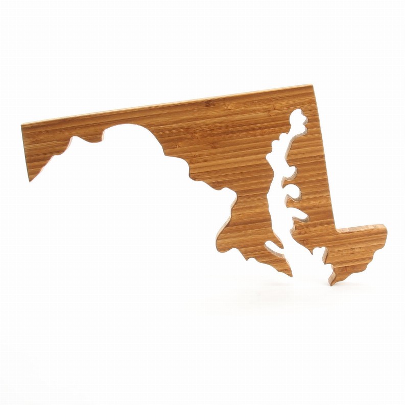 Maine State Shaped Board