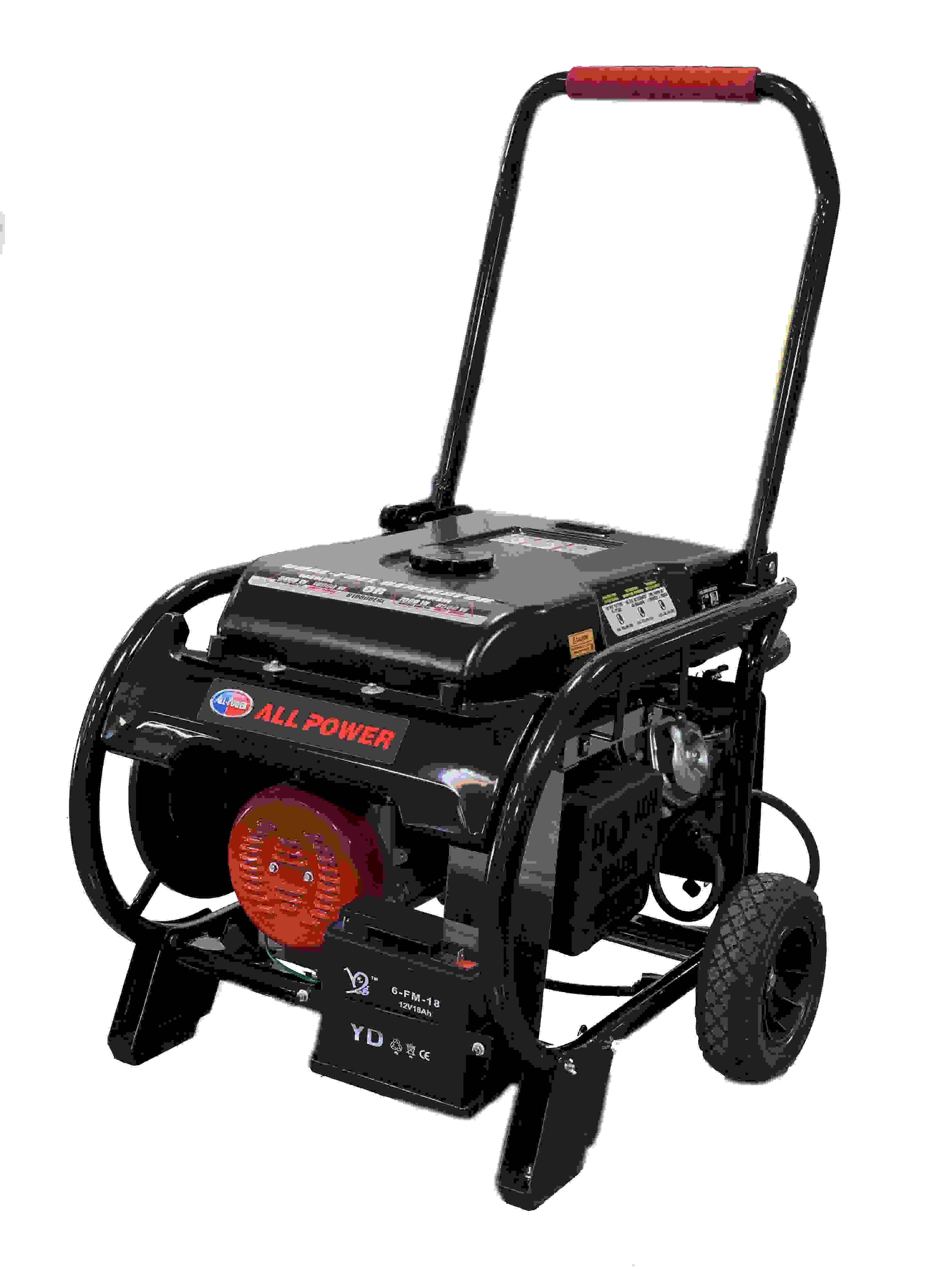 10,000-Watt Dual Fuel Electric Start Portable Generator Relaunched Style