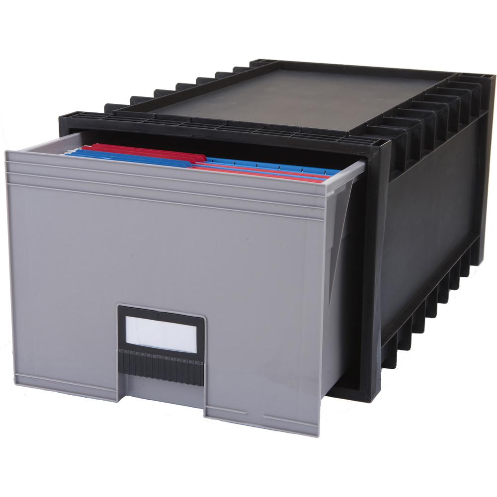 Storex Archive Files Storage Box - External Dimensions: 15.1" Width x 24.3" Depth x 11.4"Height - Media Size Supported: Letter -