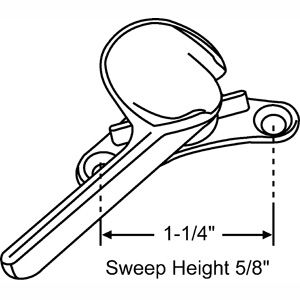 Sweep Latch, 17-Pack