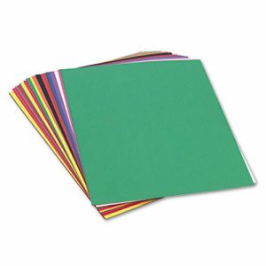 Prang Construction Paper - Multipurpose - 0.80"Height x 36"Width x 24"Length - 50 / Pack - Assorted, Blue, Brown, Holiday Green