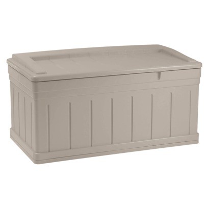 129 GAL DECK BOX WITH SEAT