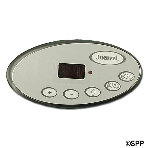 Spaside Control, Jacuzzi J200/300, 5-Button, LED, Up-Down-Light-Pump1-Pump2