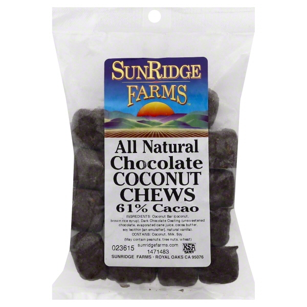 Sunridge Farms Coconut Chew Dark Chocolate (1x10LB )